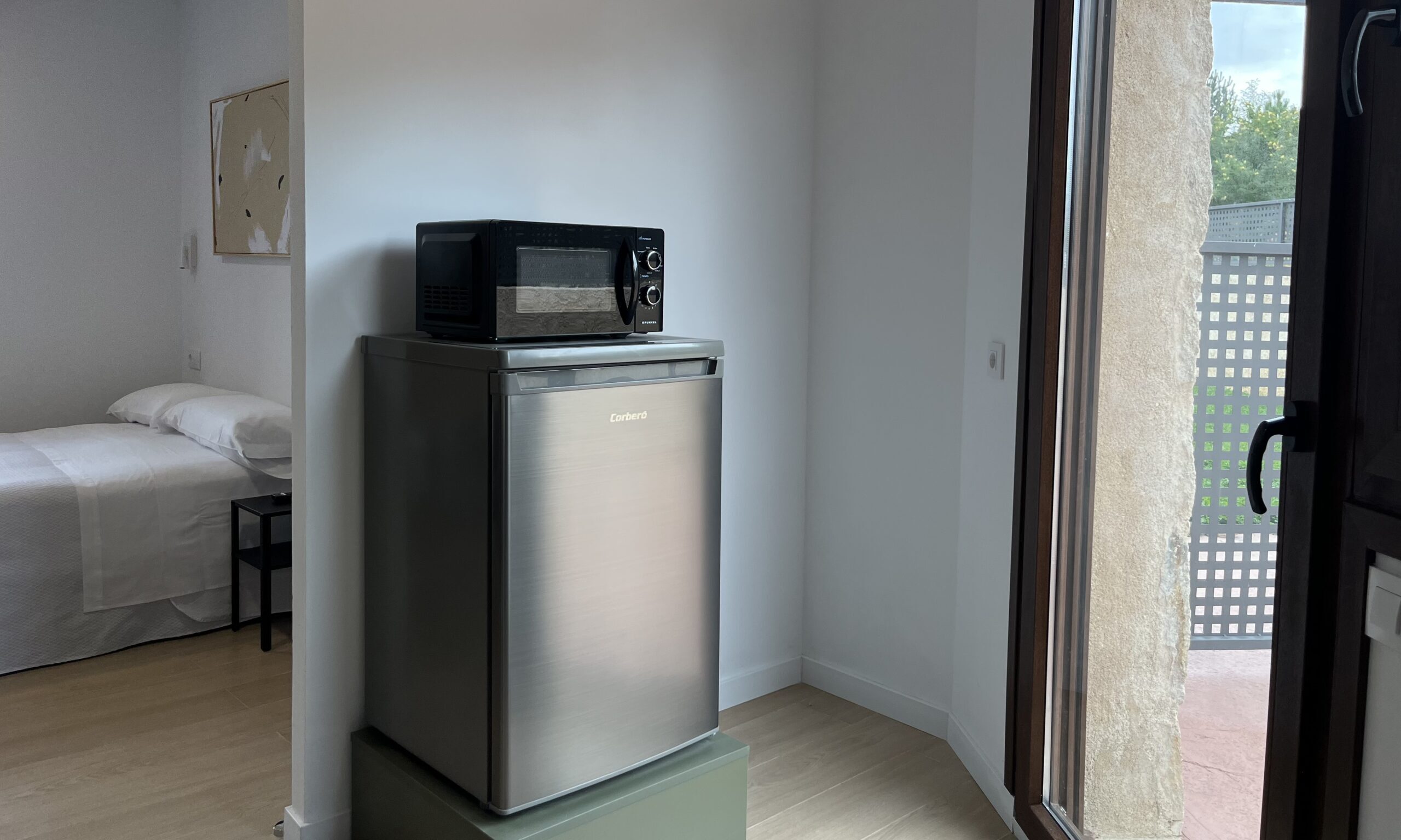 Cocina equipada del Estudio – Tres Olivos La Alberca